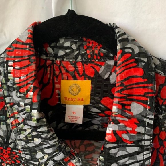 Ruby RD Vintage Threadless Sequin Jacket - Picture 2 of 6